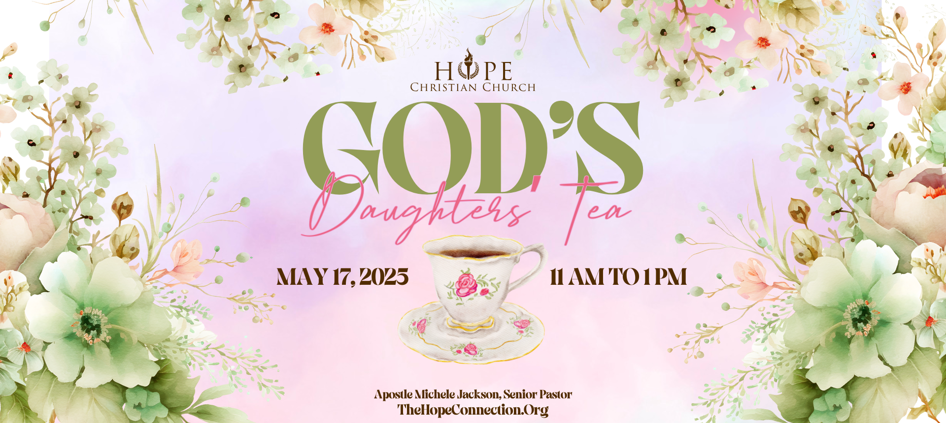 God's Daughters' Tea

May 17, 2025
